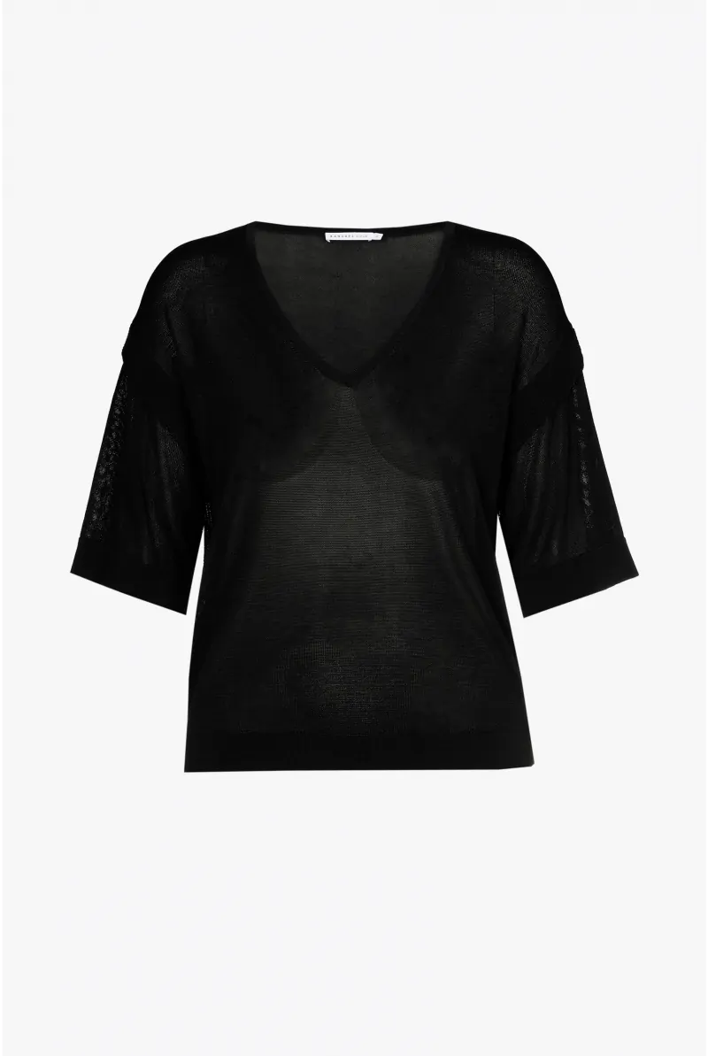 Xandres Petit Pull Multicouche à Manches Courtes 29327-01-0041