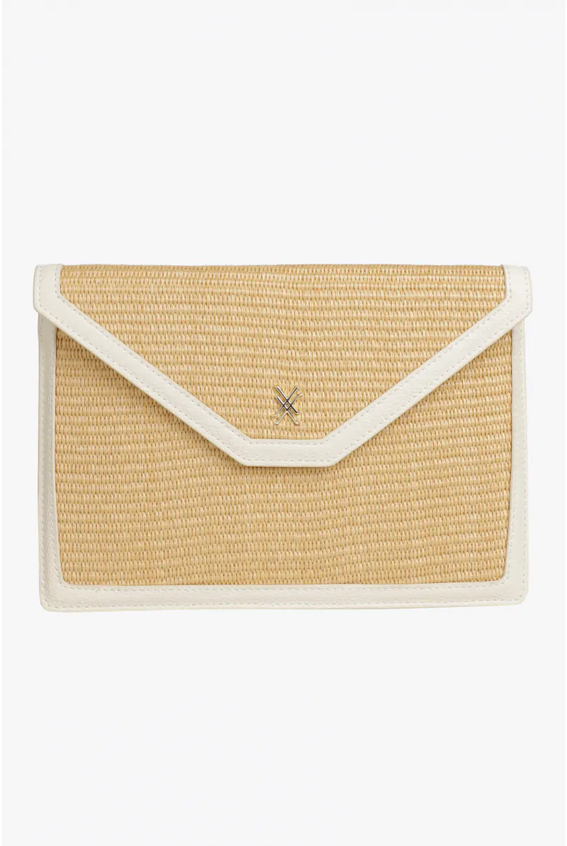 xandres Pochette élégante avec raphia 61315-01-1840