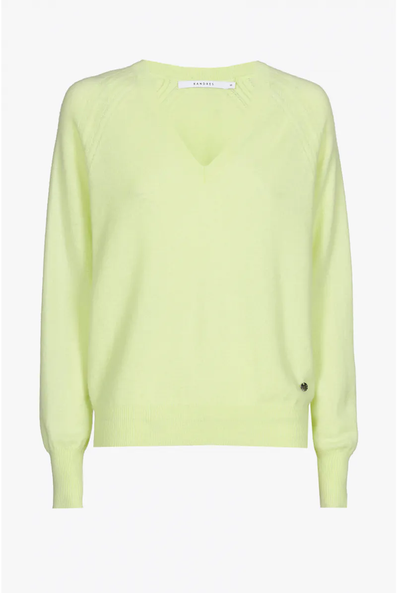 Xandres Pull En Cachemire Avec Encolure En V 29236-01-7870