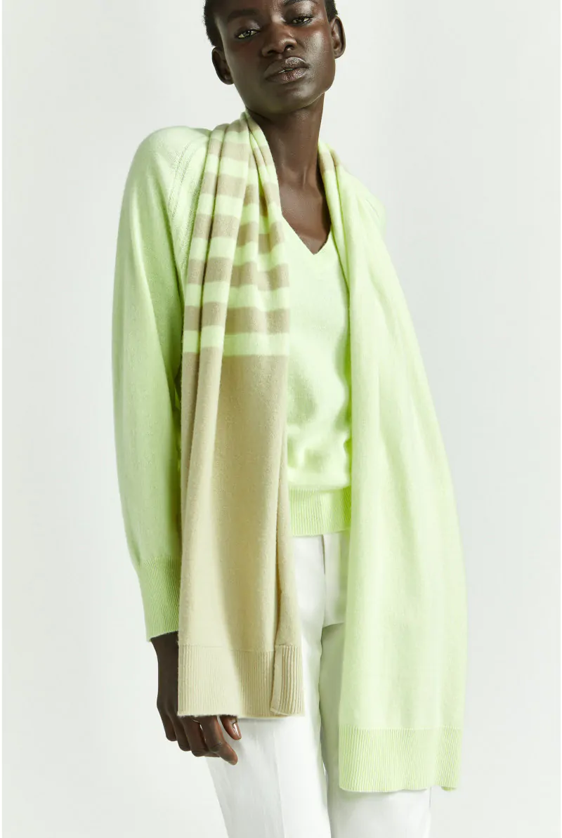 xandres Pull en cachemire avec encolure en V 29236-01-7870