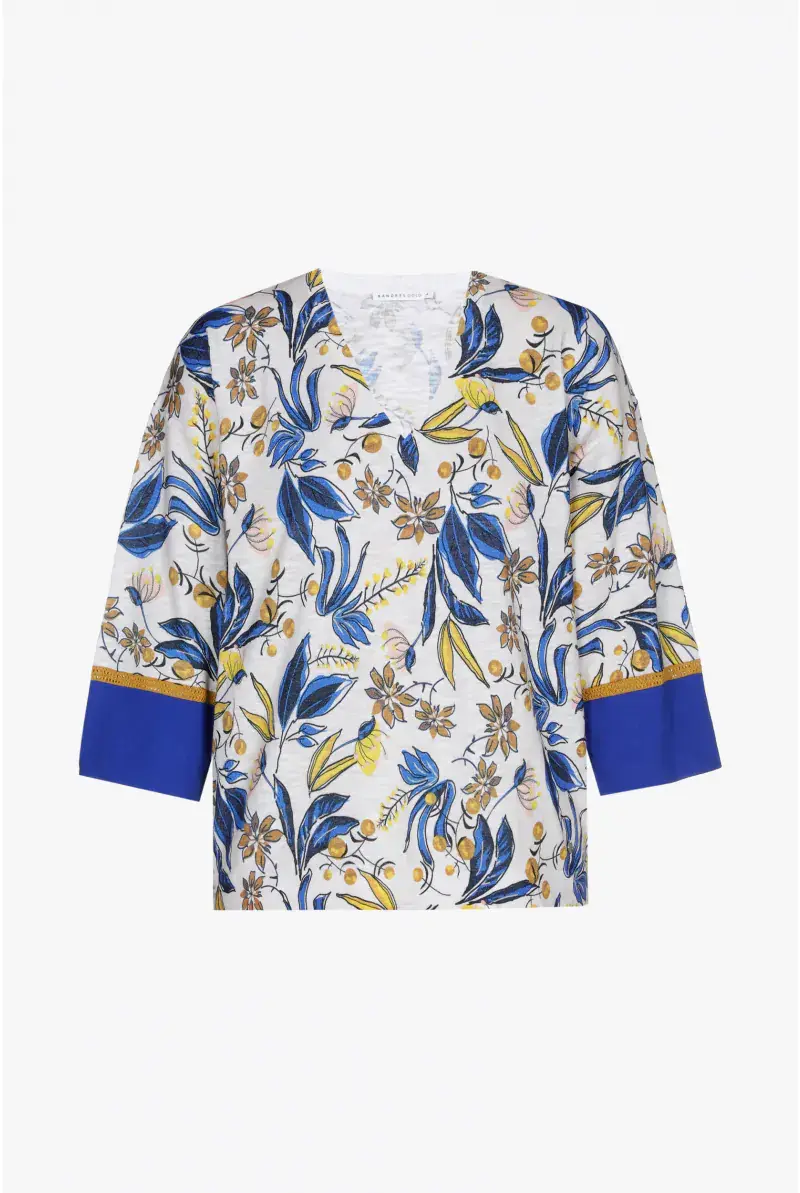 Xandres Pull En Jersey à Motif Dolce Vita 29328-01-5165