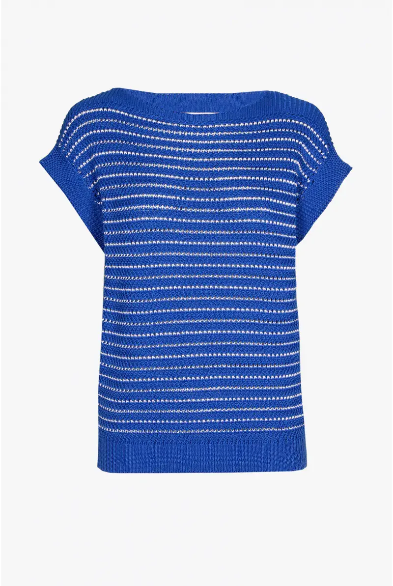 xandres Pull sans manches en grosse maille 29322-01-5165