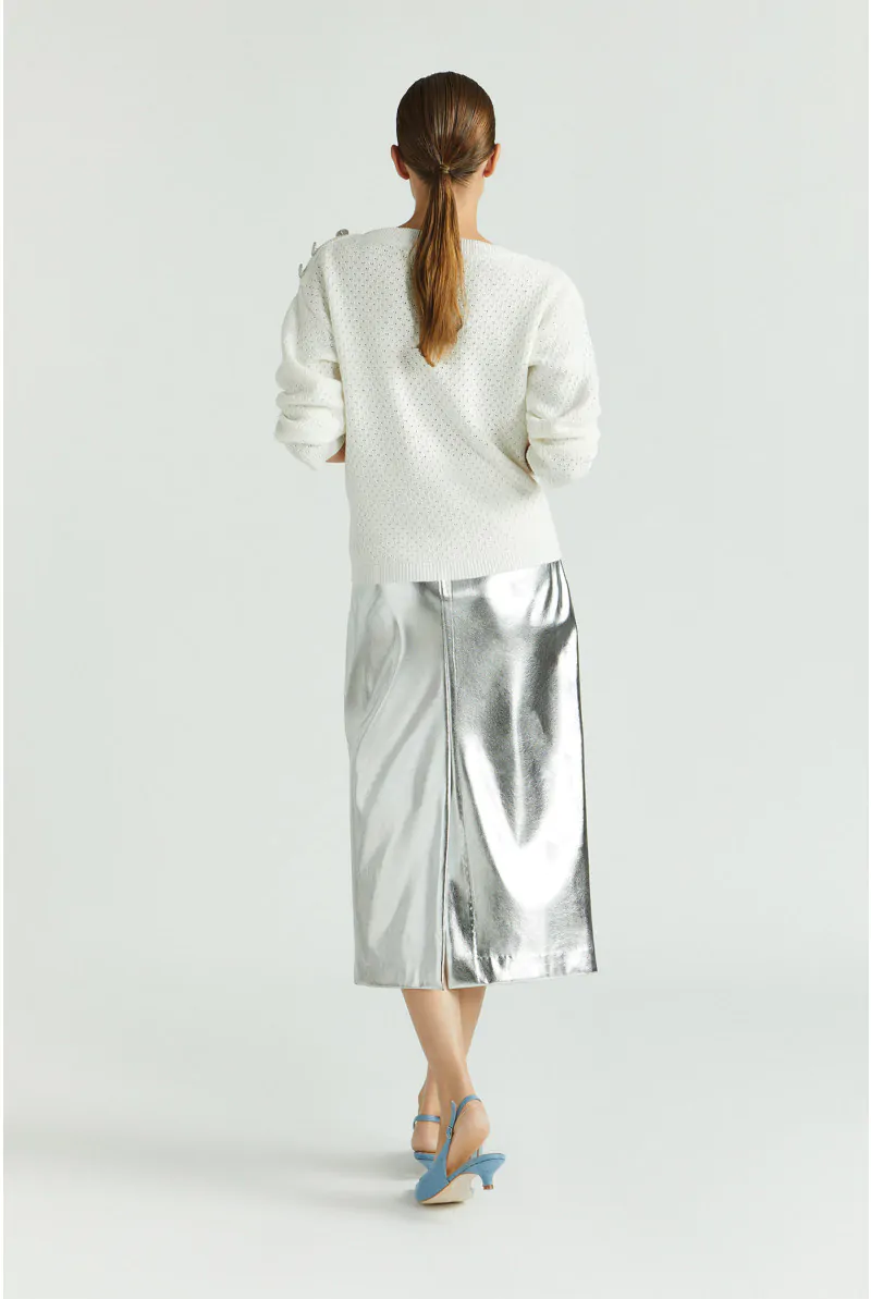 Xandres Pull Tricoté En Maille Fantaisie 29266-01-1841