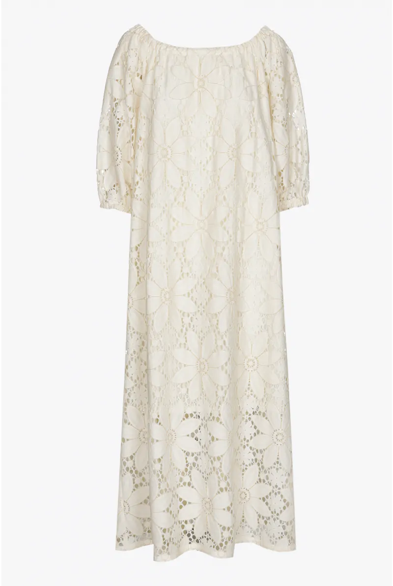 Xandres Robe à épaules Dénudées En Broderie Anglaise 14506-01-1251