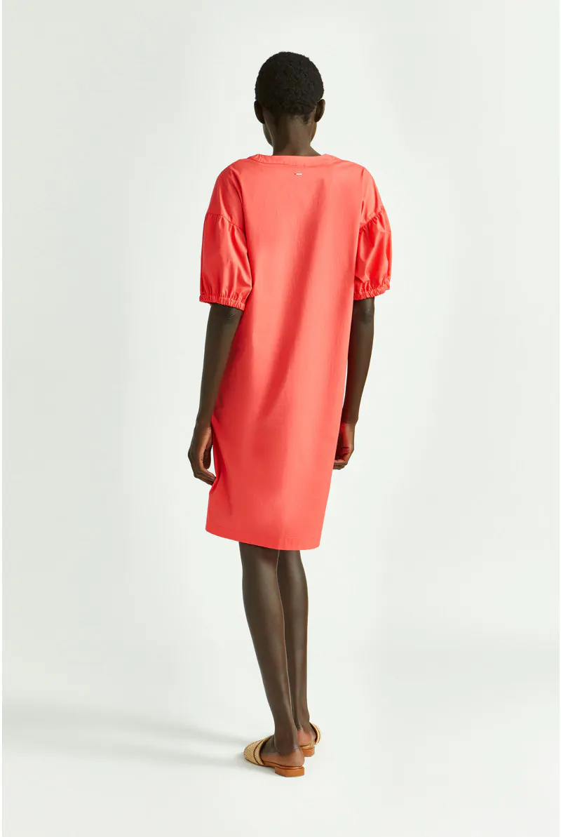 Xandres Robe Droite En Coton Biologique 14419-01-2690