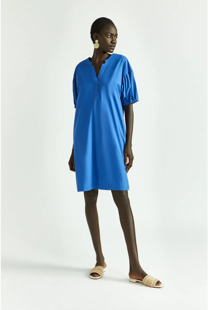 xandres Robe droite en coton biologique 14419-01-5160