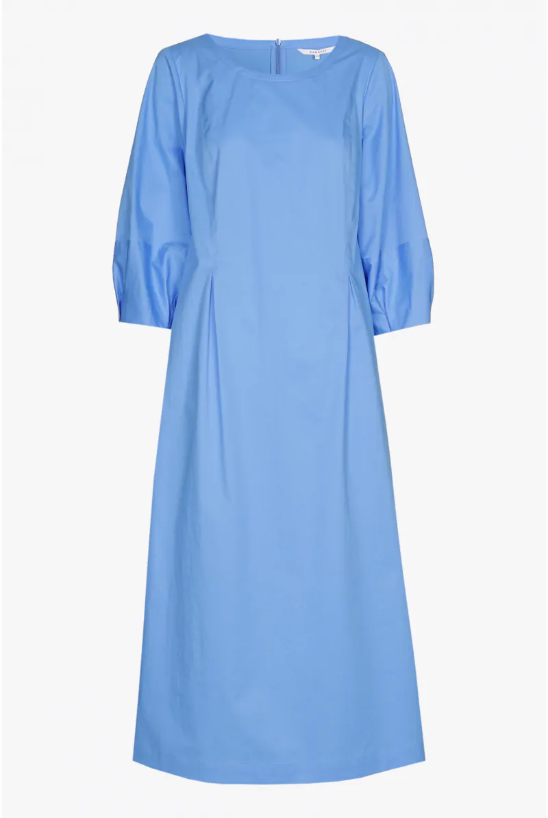 xandres Robe en coton avec détails plissés 14400-02-3040