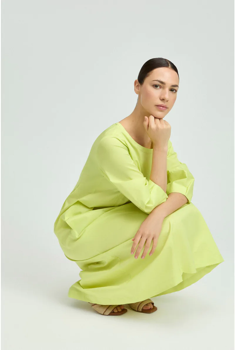 Xandres Robe En Coton Avec Détails Plissés 14400-02-4550