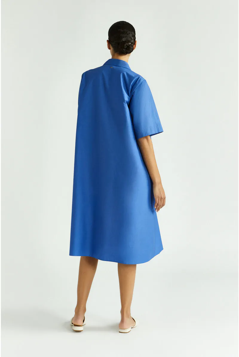 Xandres Robe En Ligne A En Coton Avec Imprimé 61287-01-5165