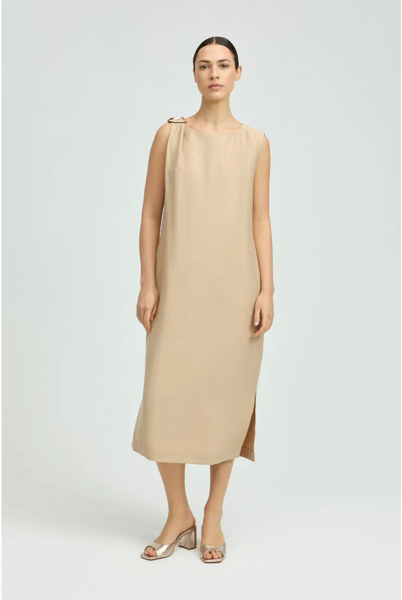 xandres Robe fluide avec détail métallique 61484-01-0010