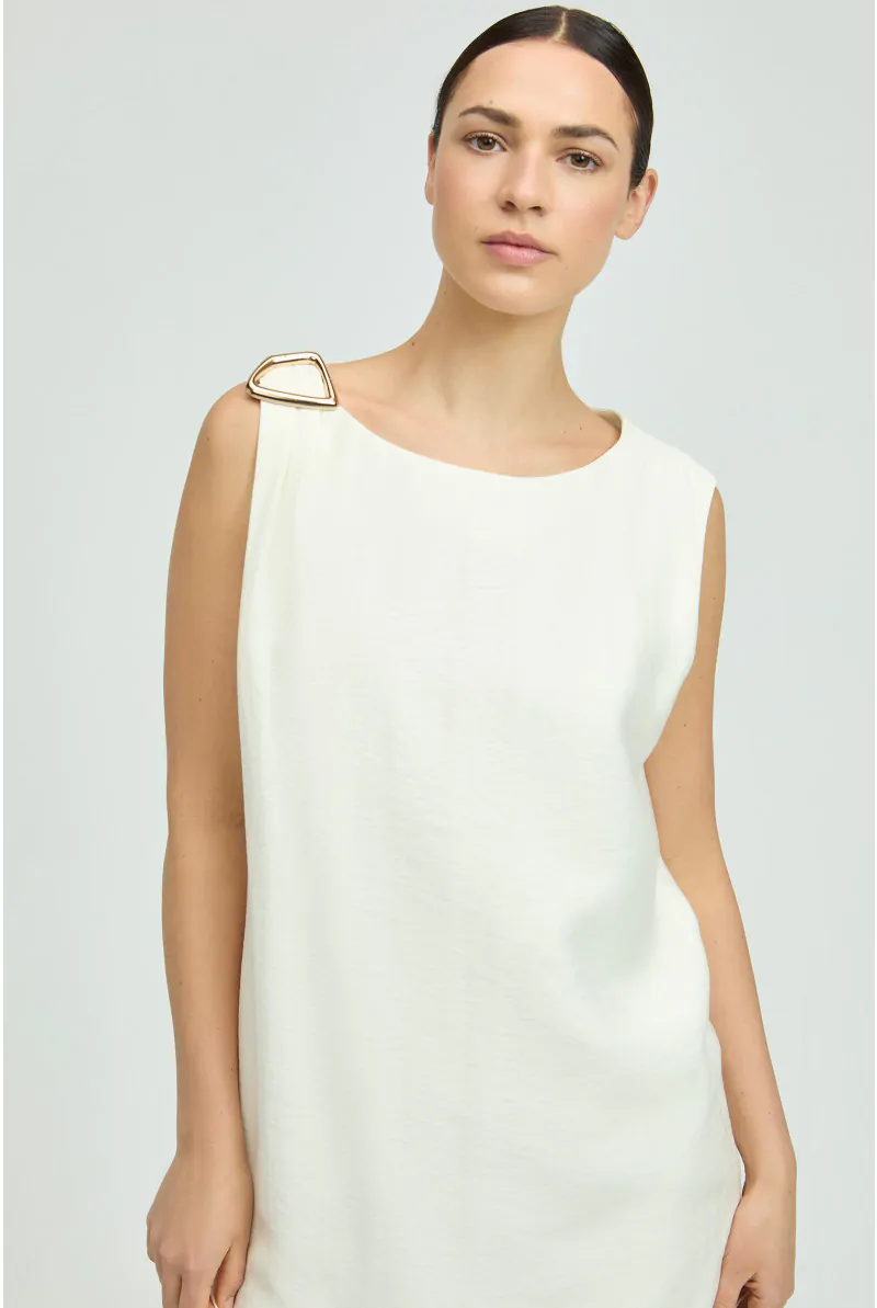 Xandres Robe Fluide Avec Détail Métallique 61484-01-1840