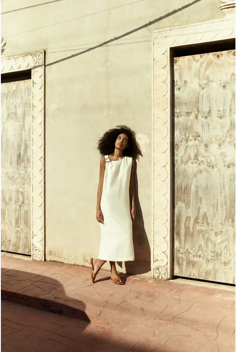 Xandres Robe Fluide Avec Détail Métallique 61484-01-1840