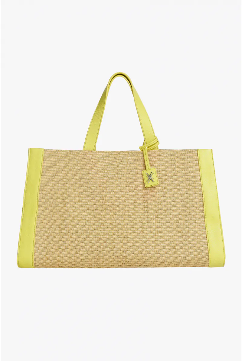 xandres Sac à main élégant avec raphia 61313-01-4550