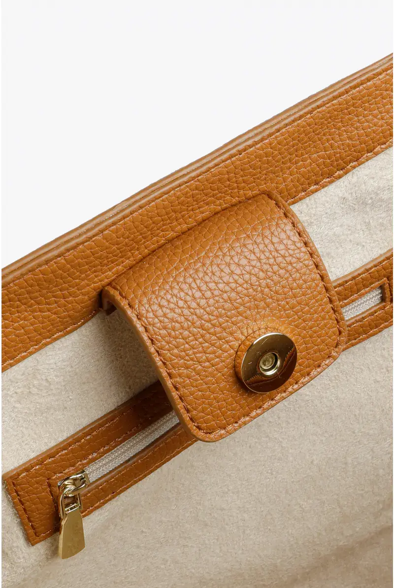 Xandres Sac élégant Avec Structure En Lin 61317-01-1430