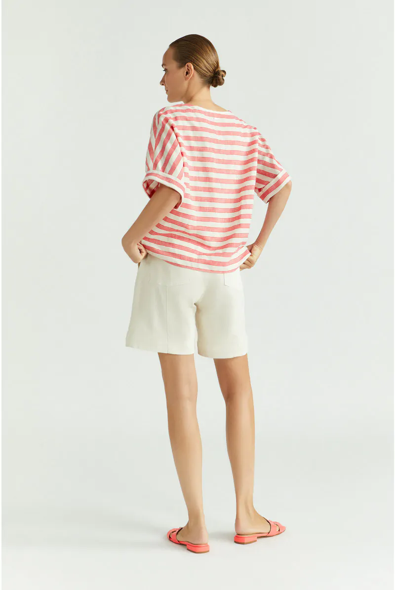 Xandres Short En Jean Avec Poches Plaquées 61284-01-1840