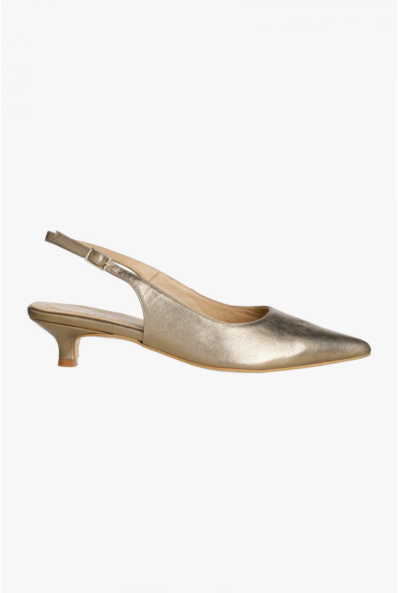 Xandres Slingbacks Avec Talon Aiguille Bas 61339-01-2650