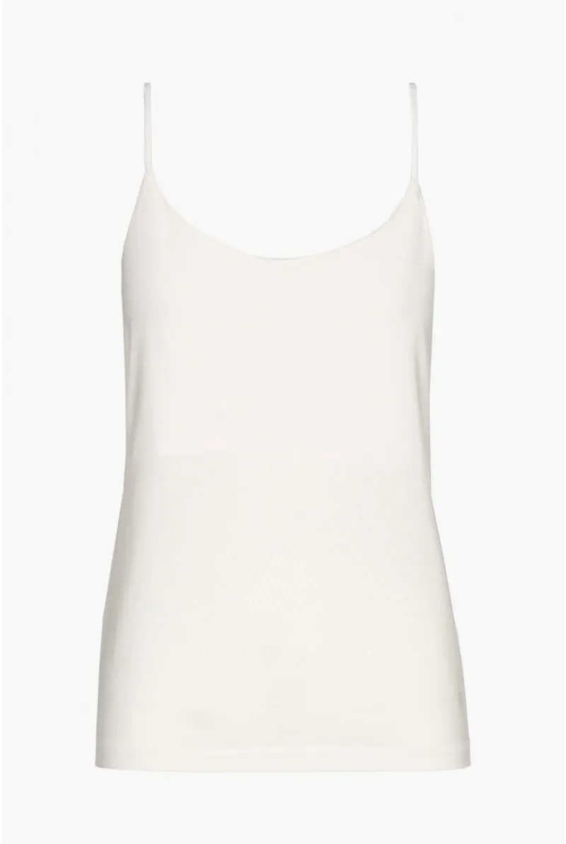 xandres Top écru à bretelles spaghetti ESS041-01-1840
