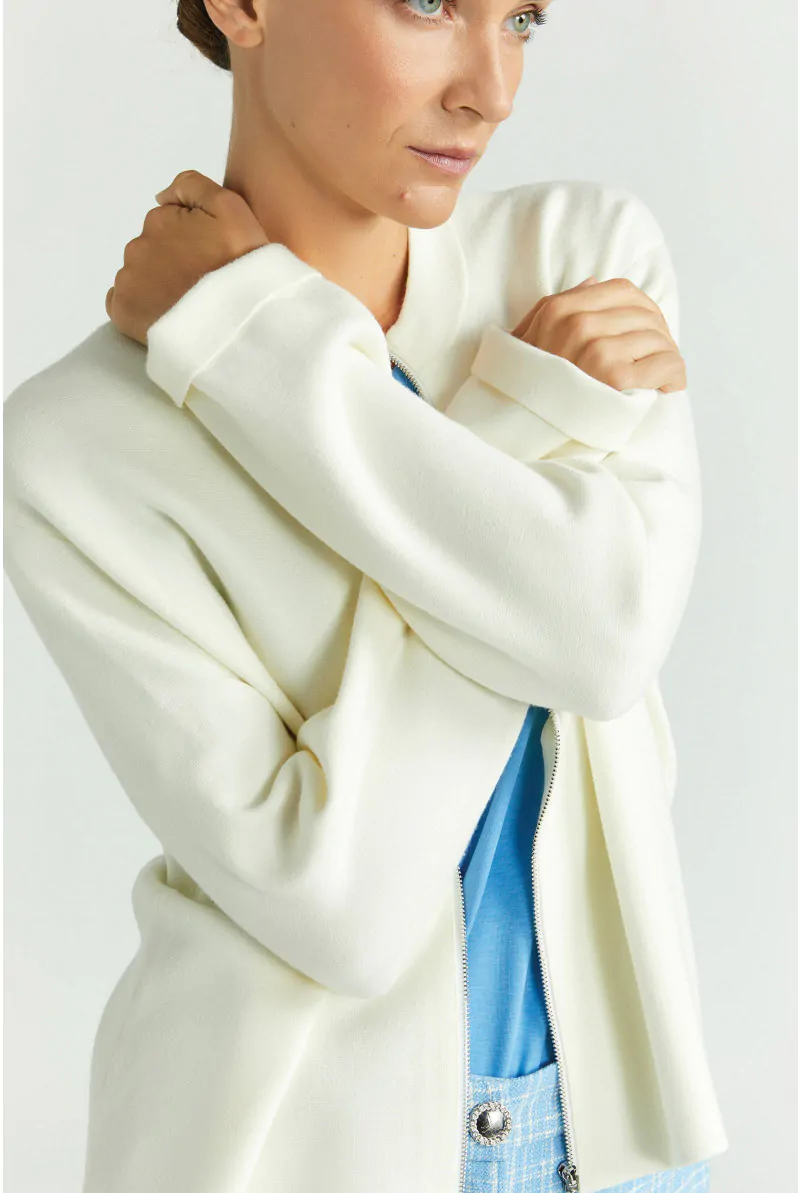 Xandres Veste Courte Avec Fermeture à Glissière 29239-01-1841