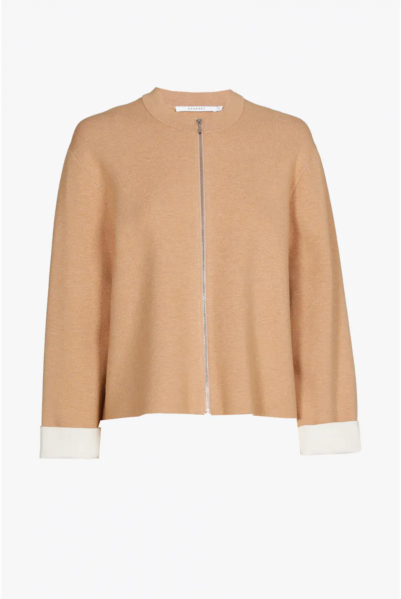 Xandres Veste Courte Avec Fermeture à Glissière 29239-01-2411