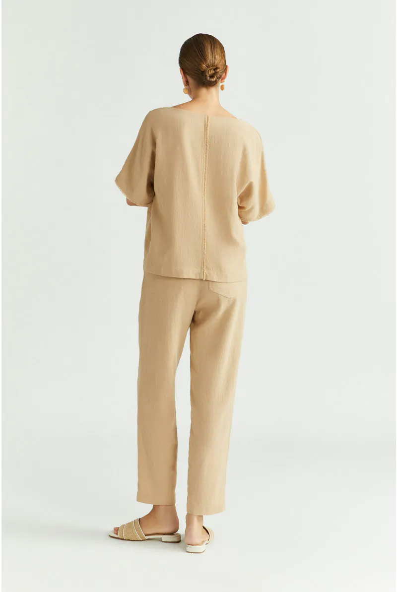 Xandres Blouse à L’aspect Lin 14439-01-8370