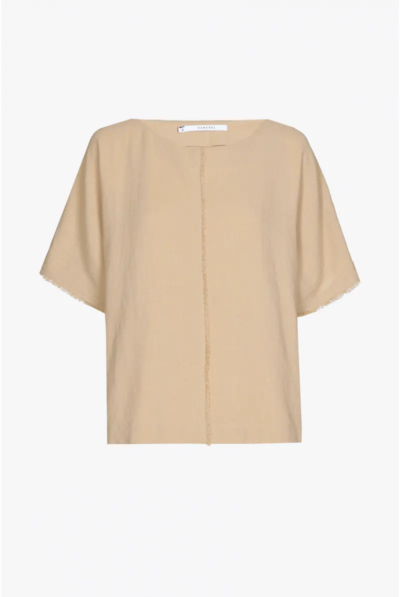 Xandres Blouse à L’aspect Lin 14439-01-8370