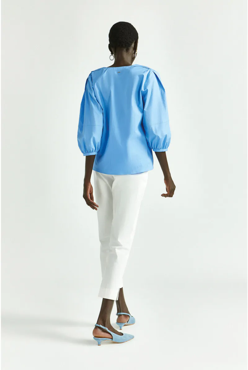 Xandres Blouse à Manches Bouffantes 14388-01-3040