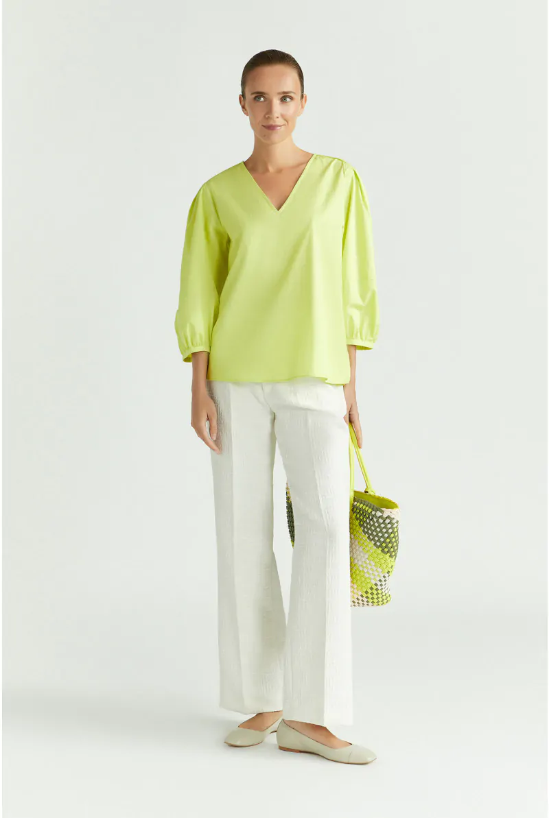 Xandres Blouse à Manches Bouffantes 14388-01-4550