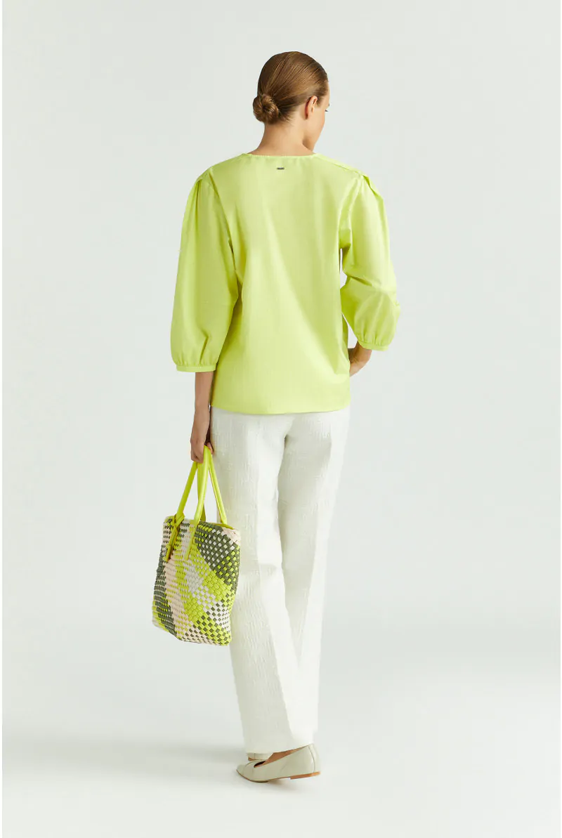 Xandres Blouse à Manches Bouffantes 14388-01-4550