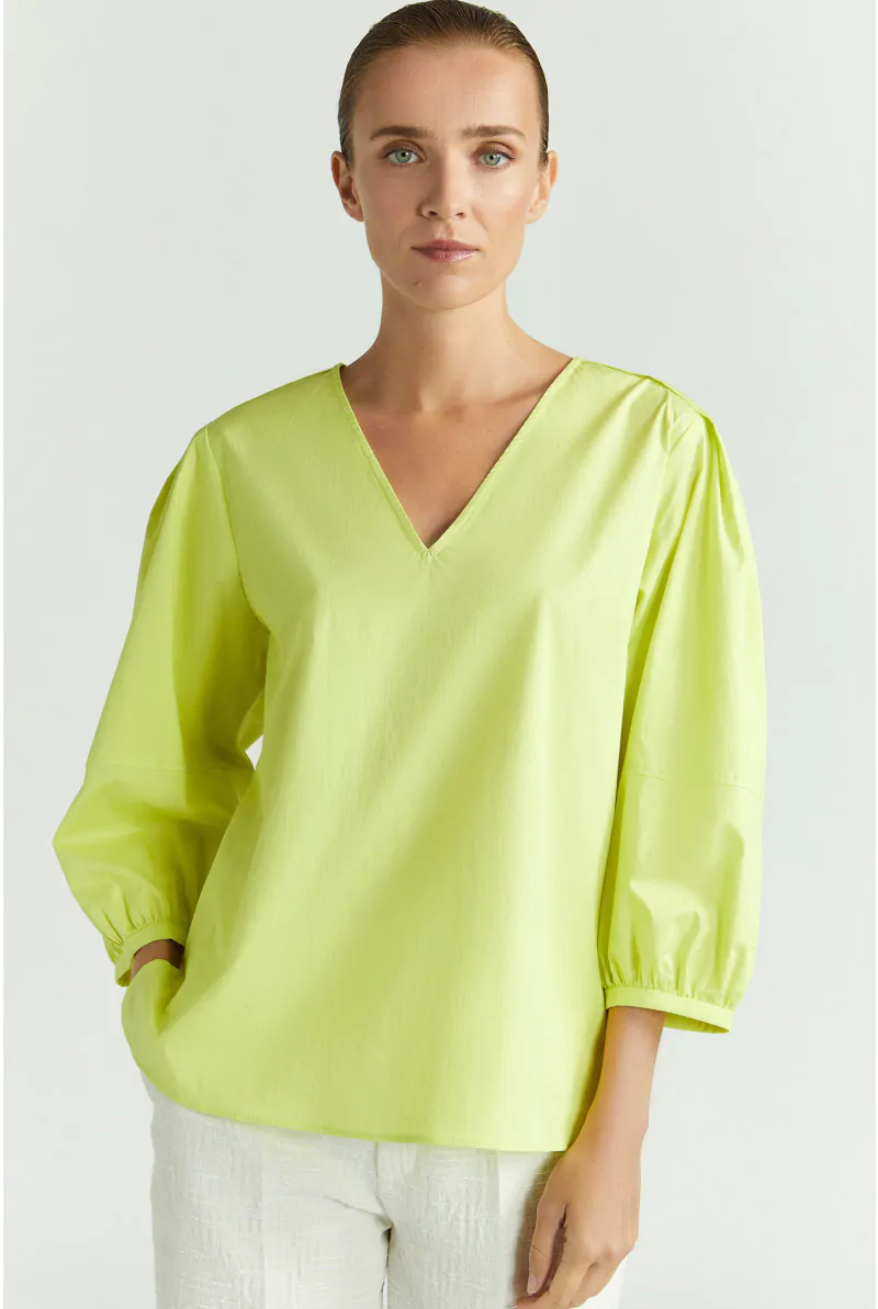 xandres Blouse à manches bouffantes 14388-01-4550