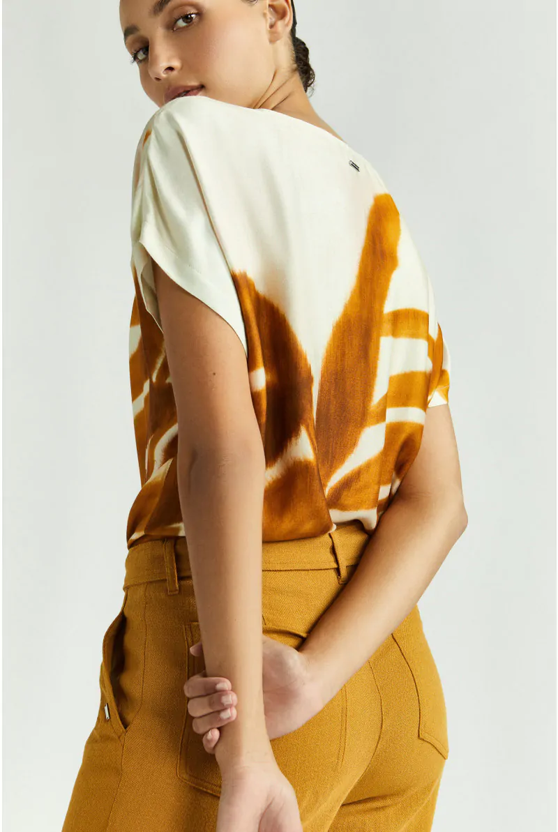 Xandres Blouse à Motif 61368-01-2705