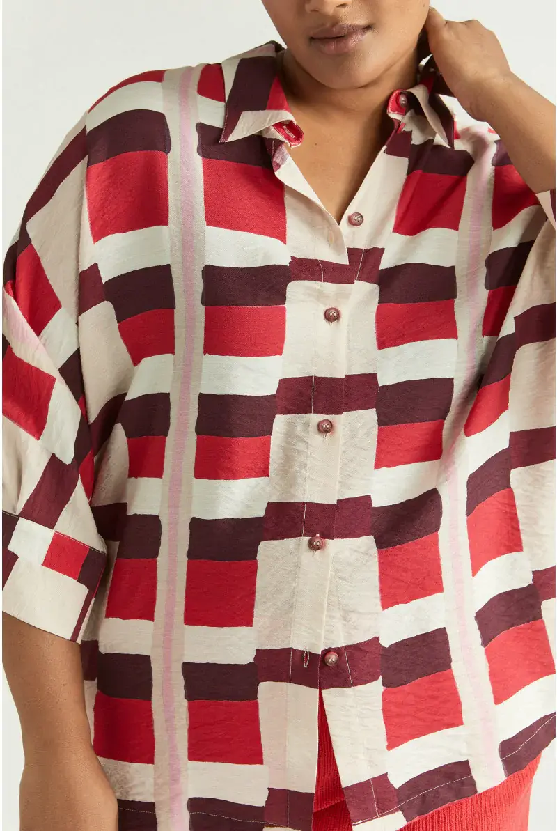 Xandres Blouse à Motif Aquarelle 14444-01-2695