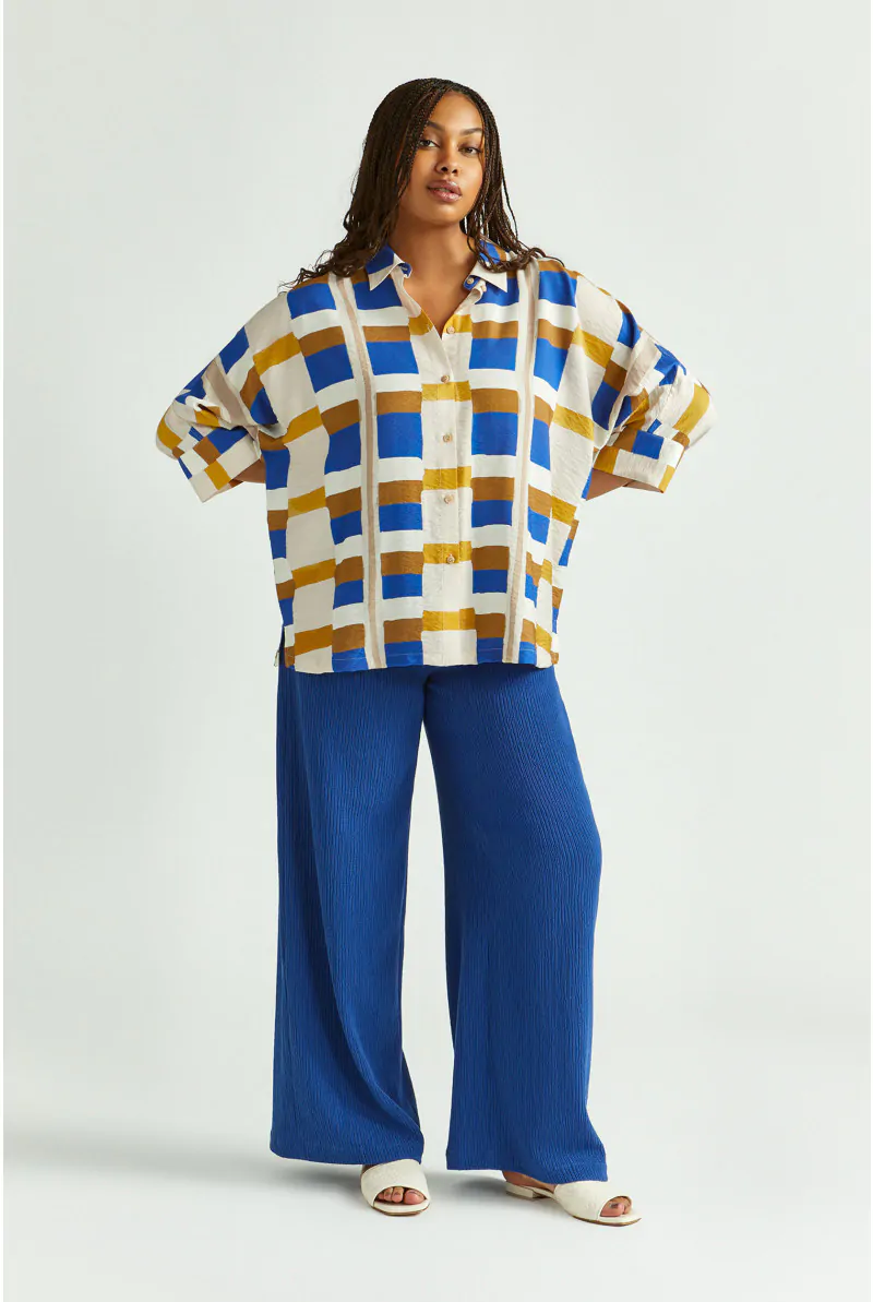 Xandres Blouse à Motif Aquarelle 14444-01-5165