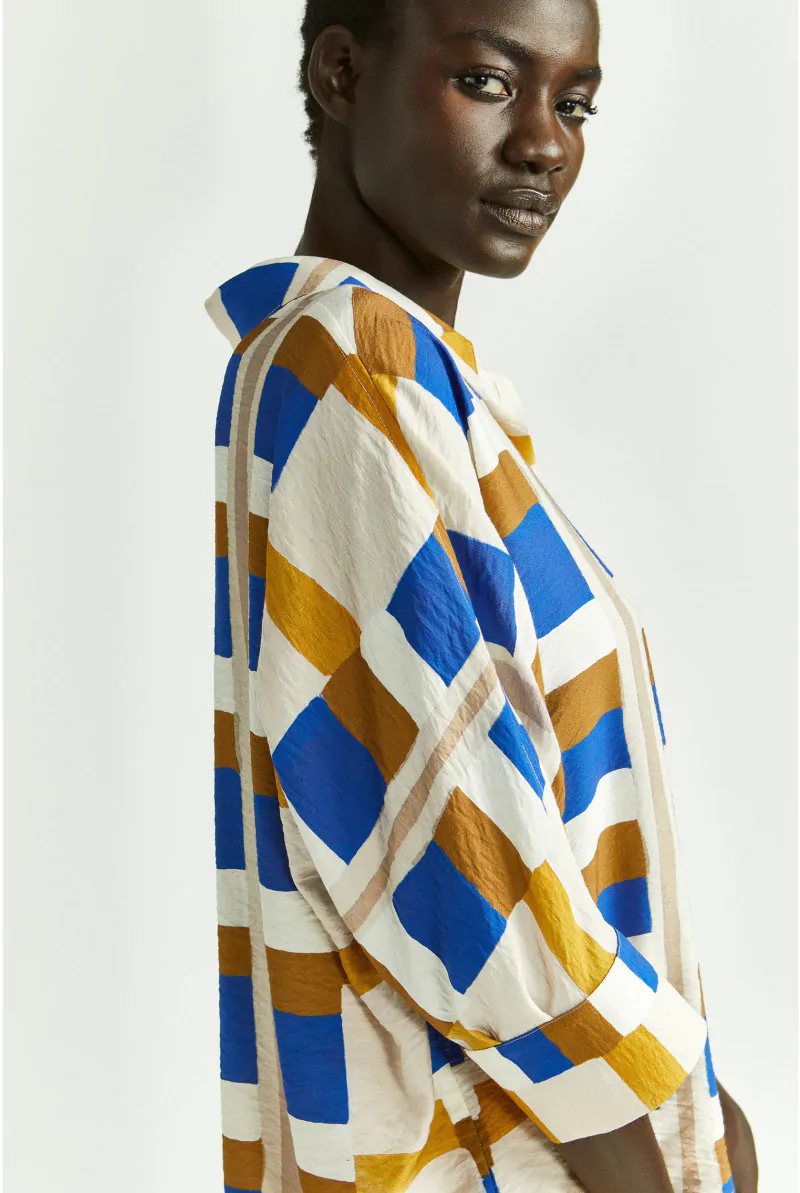 Xandres Blouse à Motif Aquarelle 14444-01-5165