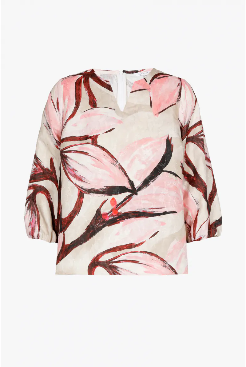 Xandres Blouse à Motif Floral 82016-01-5116