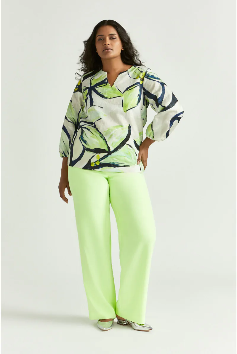 Xandres Blouse à Motif Floral 82016-01-6595