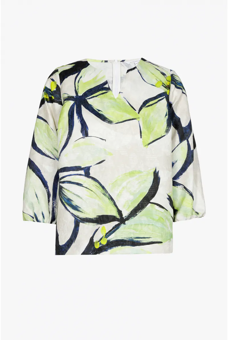 Xandres Blouse à Motif Floral 82016-01-6595