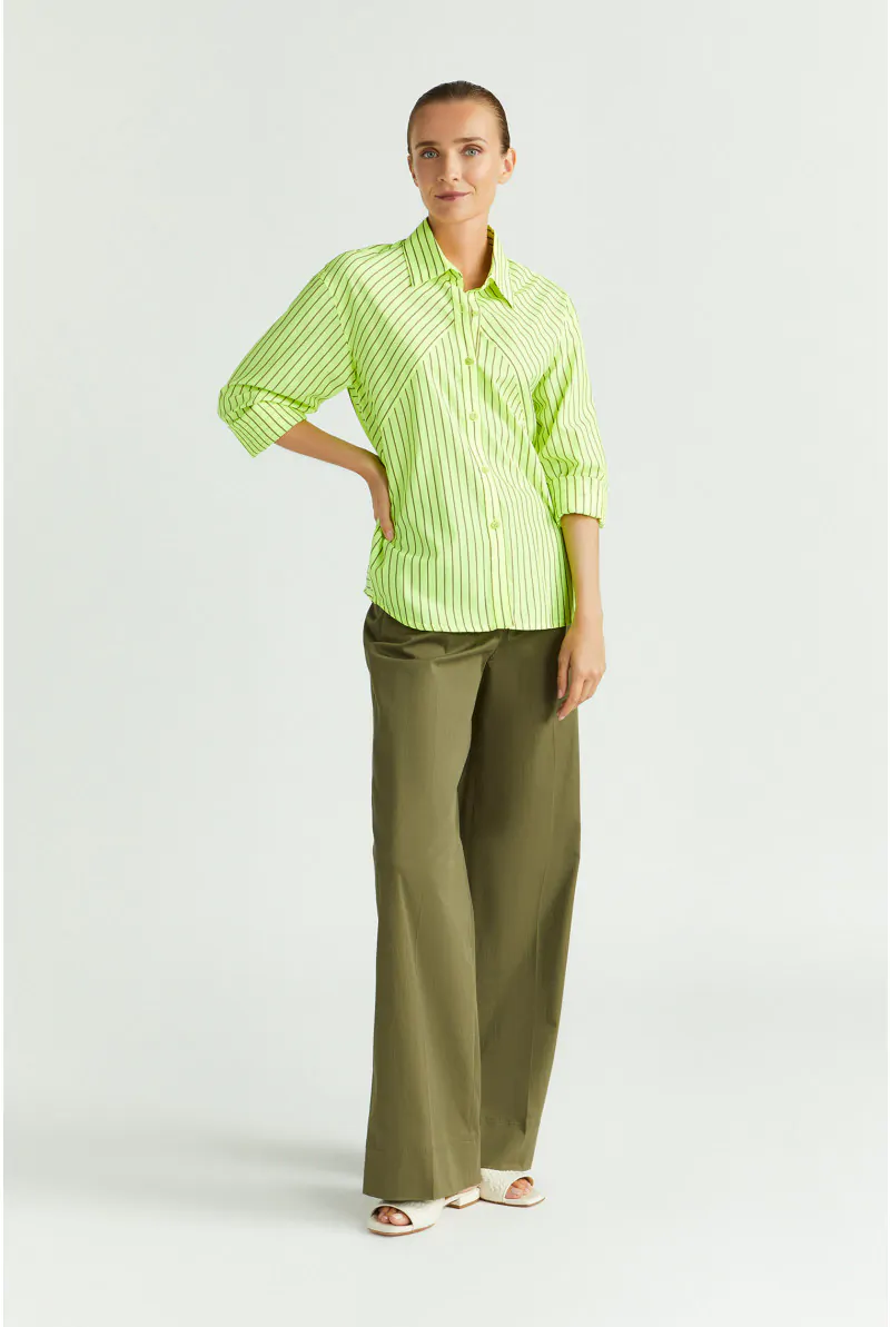 Xandres Blouse à Rayures Fluo 14394-01-4556