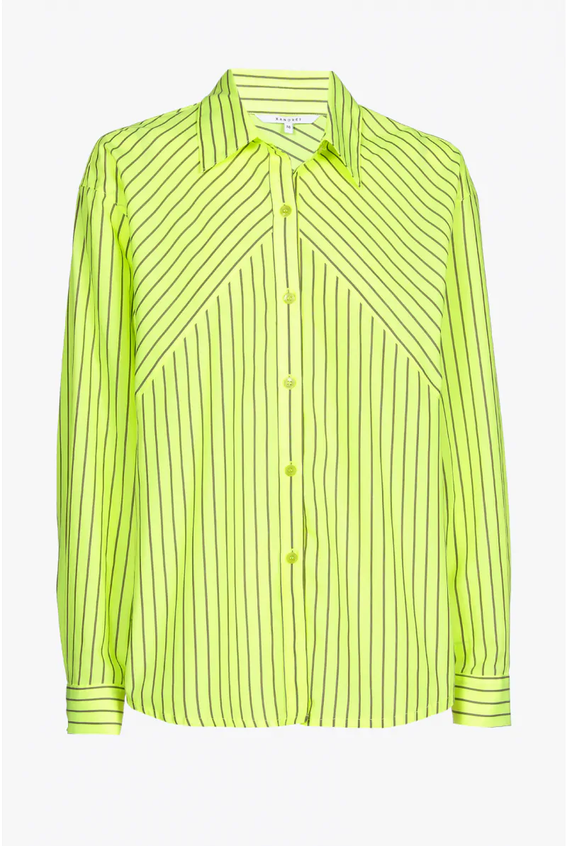 Xandres Blouse à Rayures Fluo 14394-01-4556