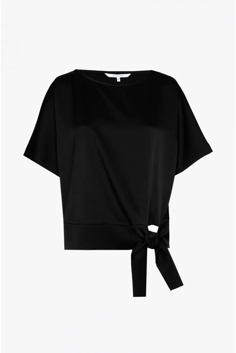 xandres Blouse avec noeud 60434-02-0040
