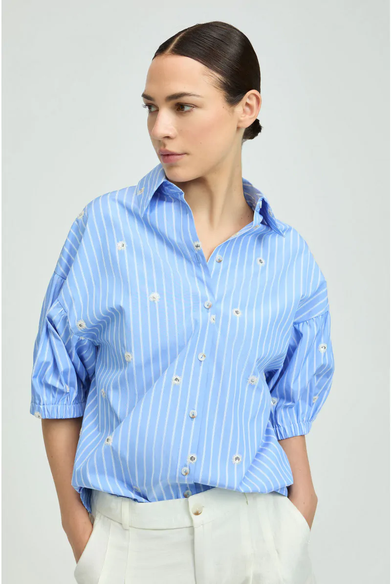 xandres Blouse avec sequins 14508-01-2486