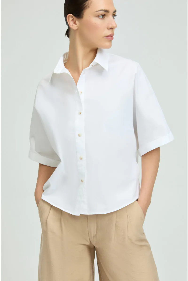 xandres Blouse en coton biologique 14504-01-0161
