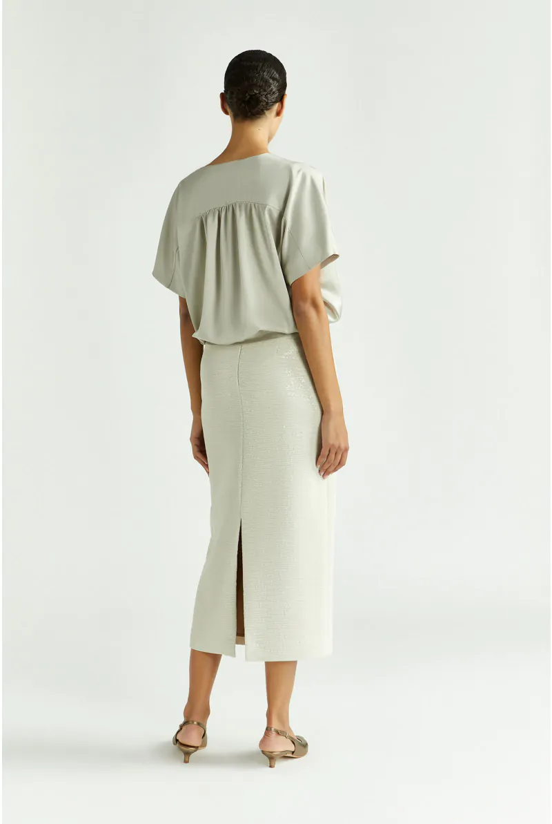 Xandres Blouse En Tissu Brillant 14434-01-1100