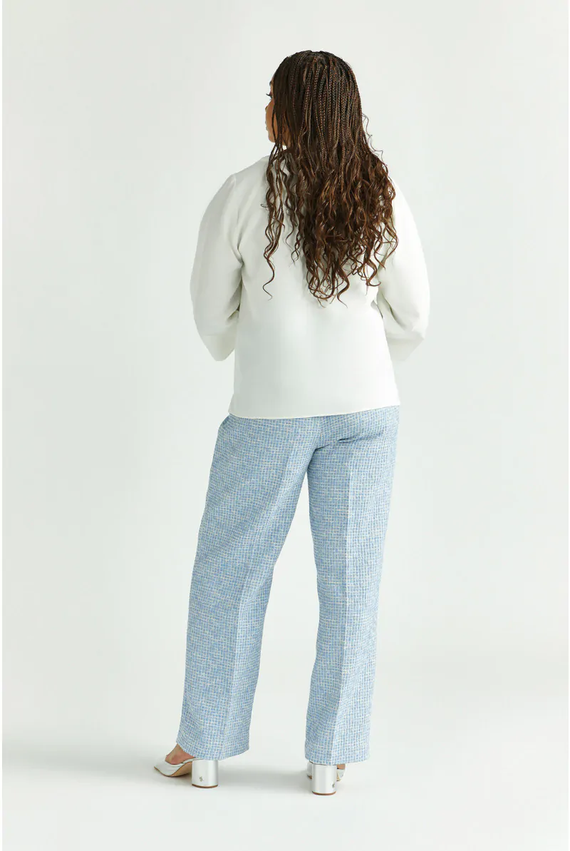 Xandres Blouse En Tissu Sergé 61258-01-1840