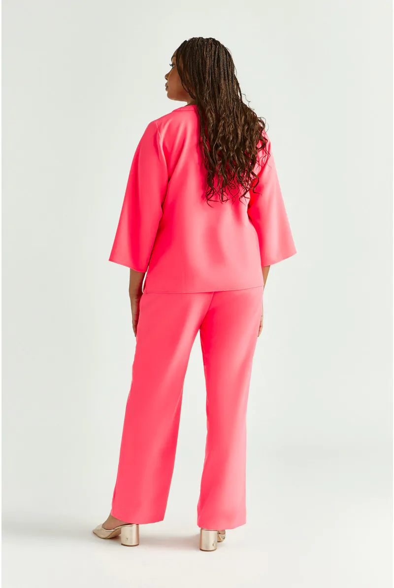 Xandres Blouse En Tissu Sergé 61258-01-3460