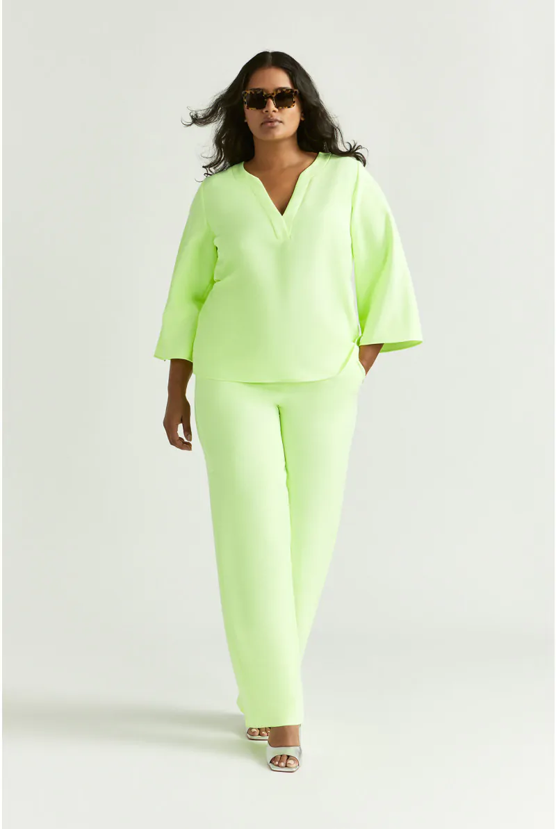 Xandres Blouse En Tissu Sergé 61258-01-7870