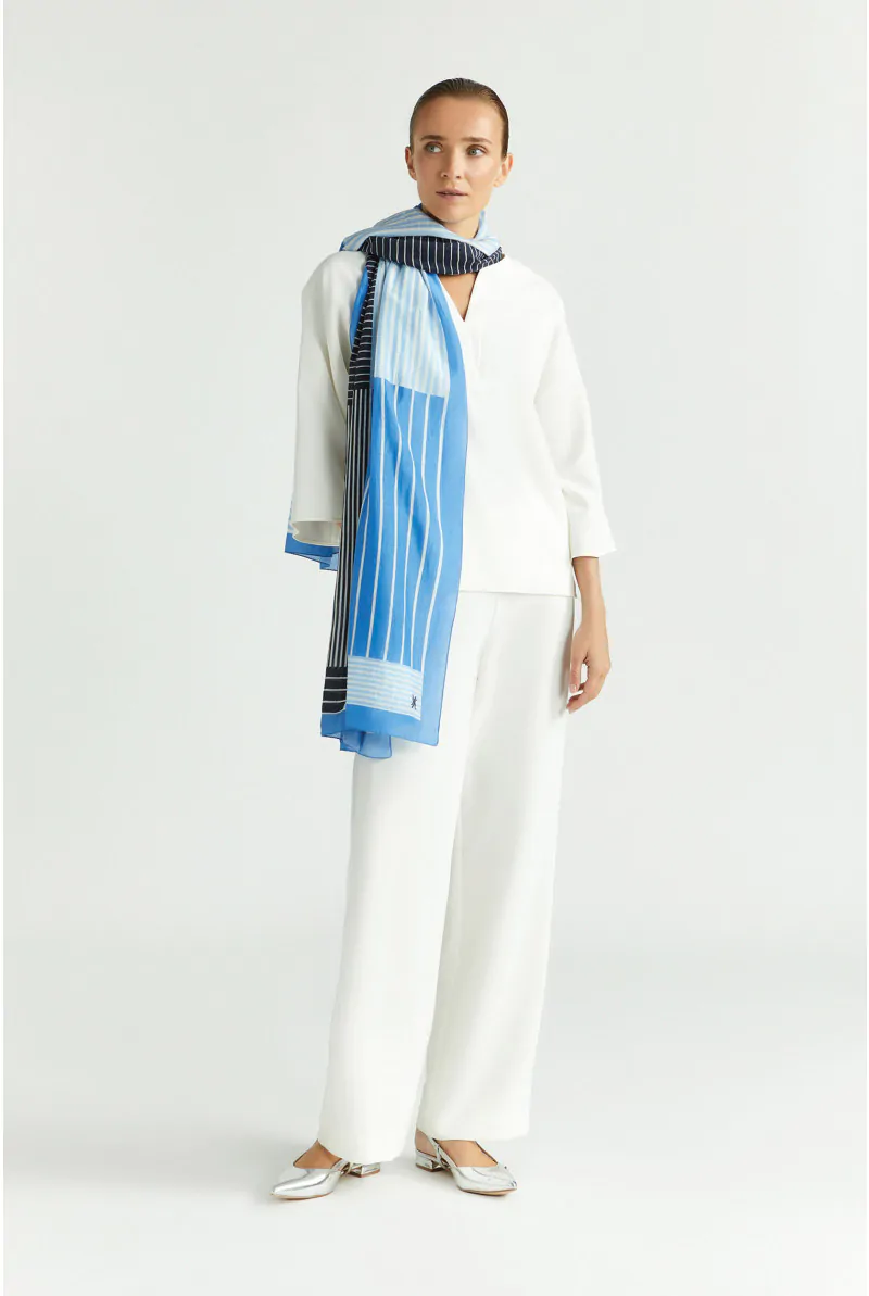 Xandres Blouse En Tissu Souple 61244-01-1840