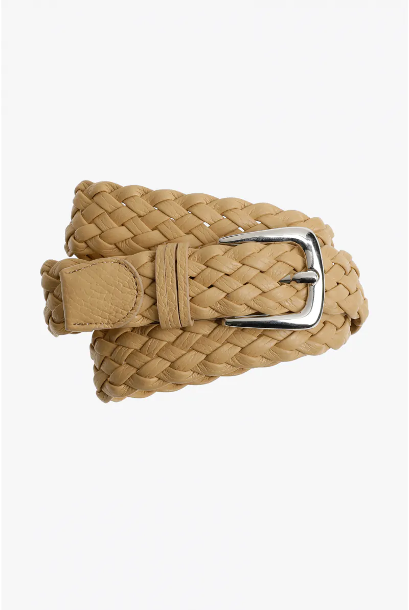 xandres Ceinture tressée 100 % en cuir 61280-01-2410