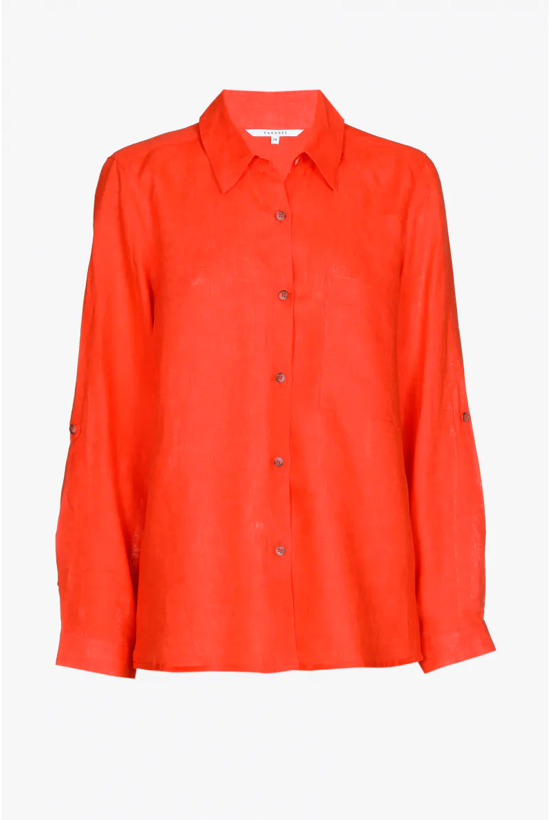 Xandres Chemisier En Lin D’été 14310-02-2690