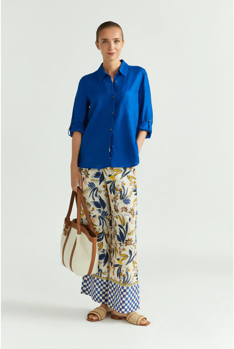 Xandres Chemisier En Lin D’été 14310-02-5160