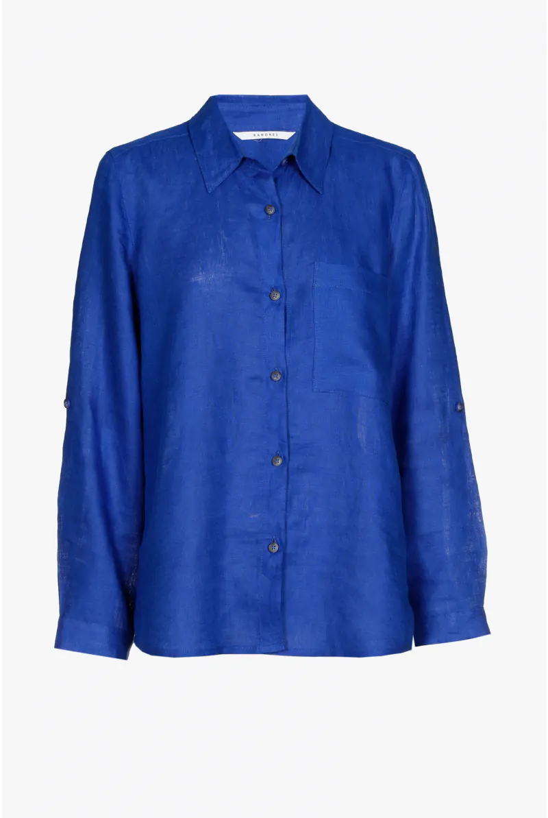 Xandres Chemisier En Lin D’été 14310-02-5160